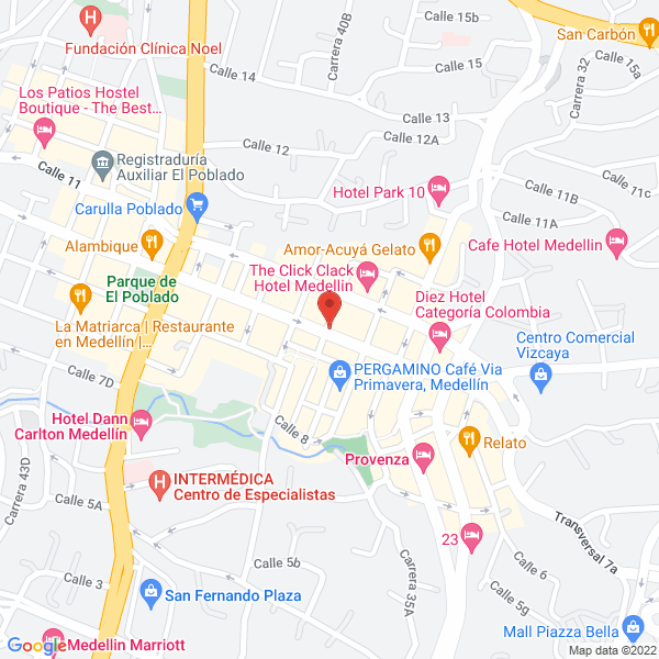Map of Ccyu S.A.S.
