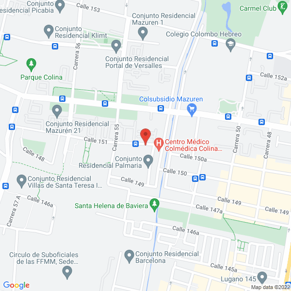 Map of Atlantic Corp S.A.S.
