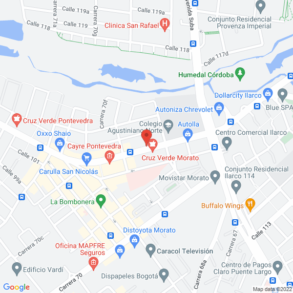 Map of Inversiones Muriel Salgado S.A.S.