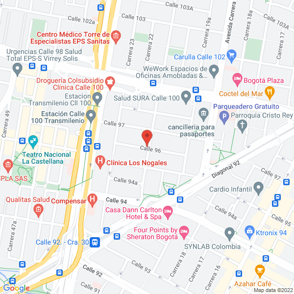 Map of Grupo Magnus S.A.S.