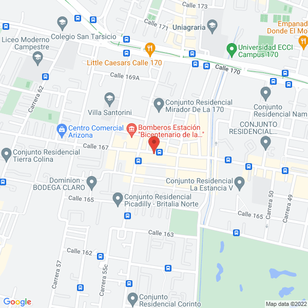 Map of Geoprecision Ingeniería S.A.S.