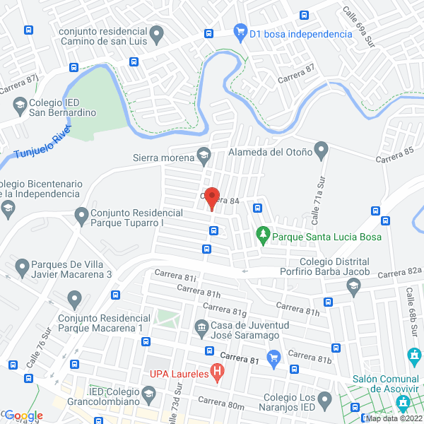 Map of Majc Redes De Colombia S.A.S.