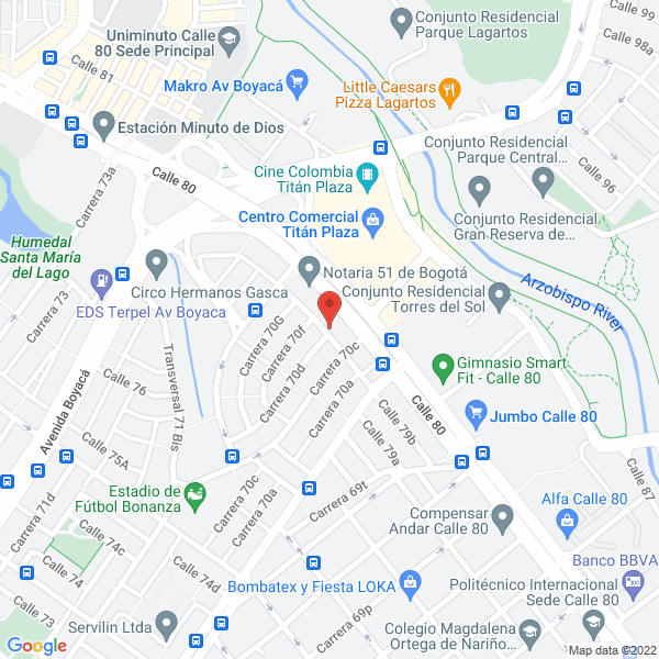 Map of Neval Team S.A.S.