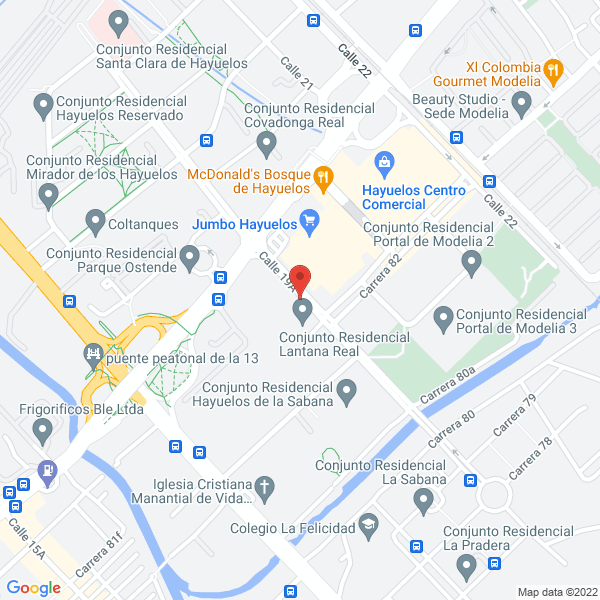Map of Jb Barreto S.A.S.