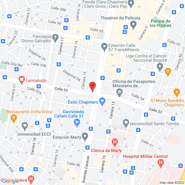 Map of Bjl S.A.S.