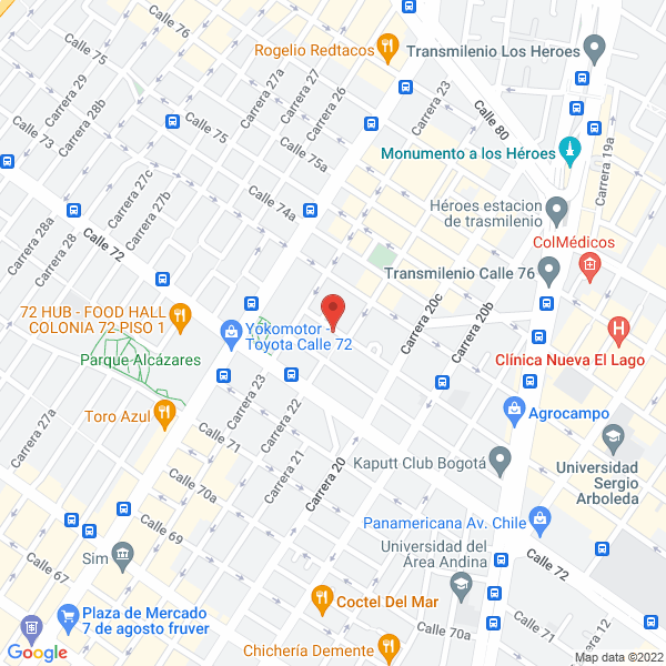 Map of Merking Group S.A.S.
