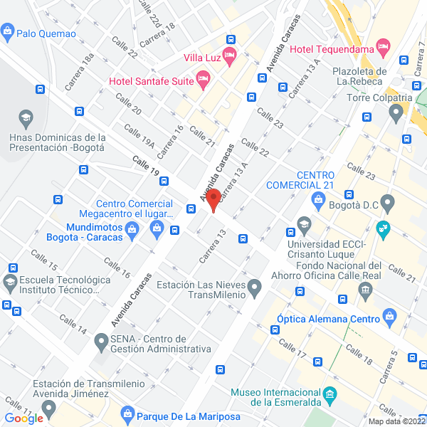 Map of Boom Boom Party S.A.S.