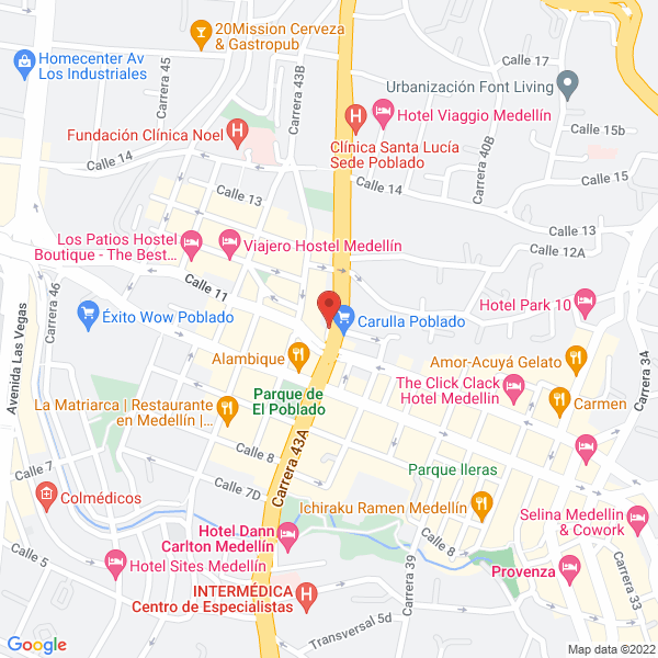 Map of Cobo Group Sas