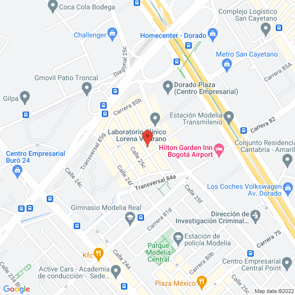 Map of Servicio De Personalizacion De Autos S.A.S.