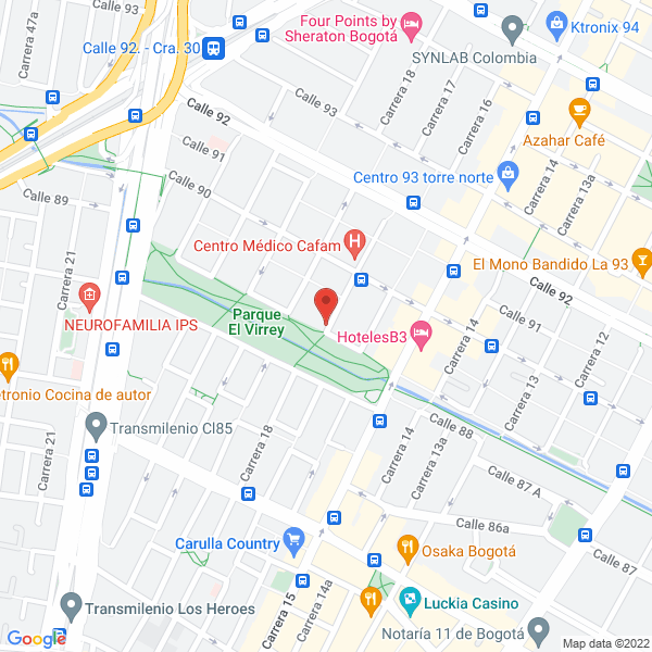 Map of Marketing Online Colombia S.A.S.