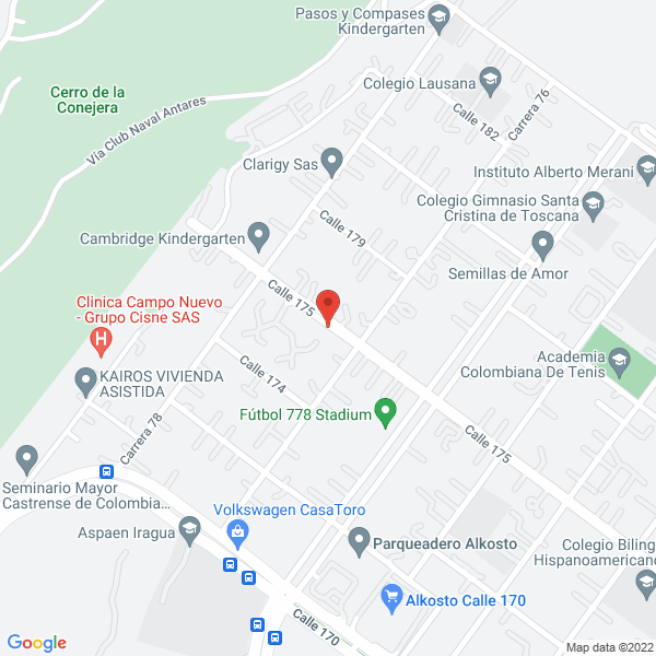 Map of Volartech S.A.S.