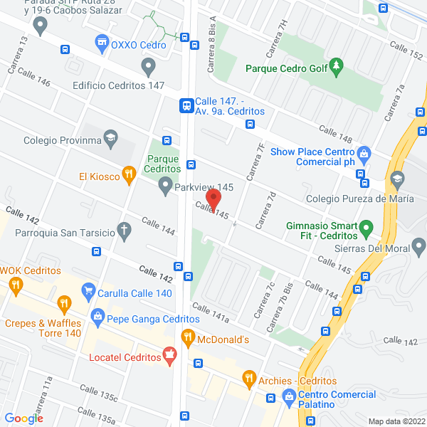 Map of Emost Ltda.