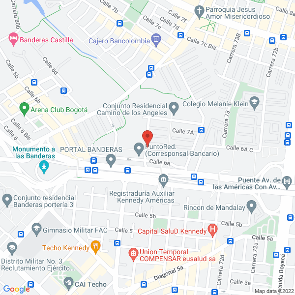 Map of Accesorios Endoscopia S.A.S.