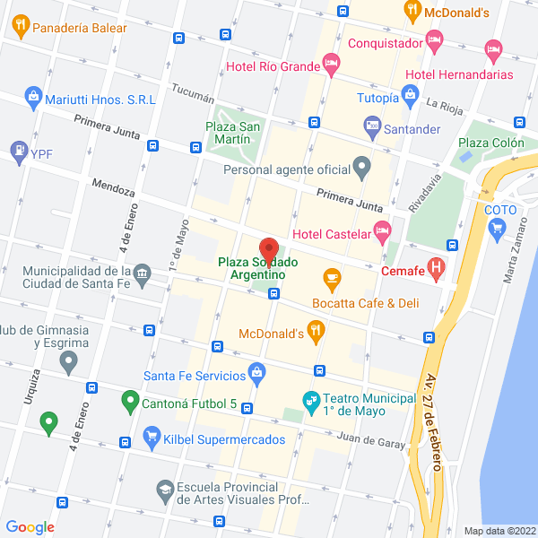 Map of La Tota