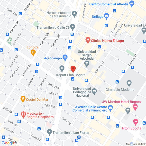Map of Aly Comercializadora S.A.S.