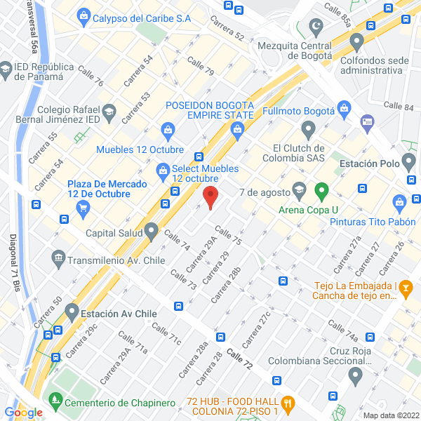 Map of Dracom S.A.S.