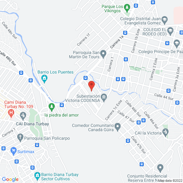 Map of Taxis Asociados S.A.S.