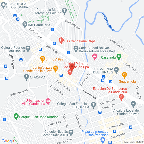 Map of Cátering Health S.A.S.