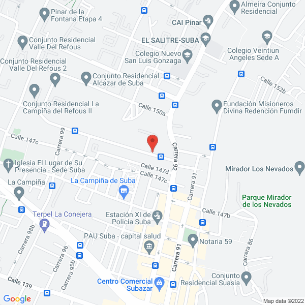 Map of Mommy S League S.A.S.