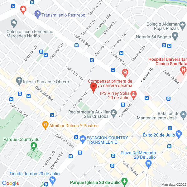 Map of La Firma Del Sur S.A.S.