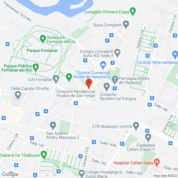 Map of Inforsystem Bc S.A.S.