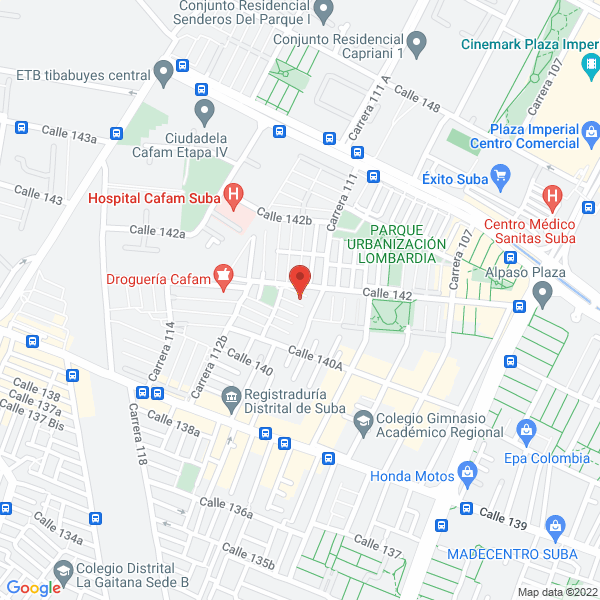 Map of Marketing Printers S.A.S.