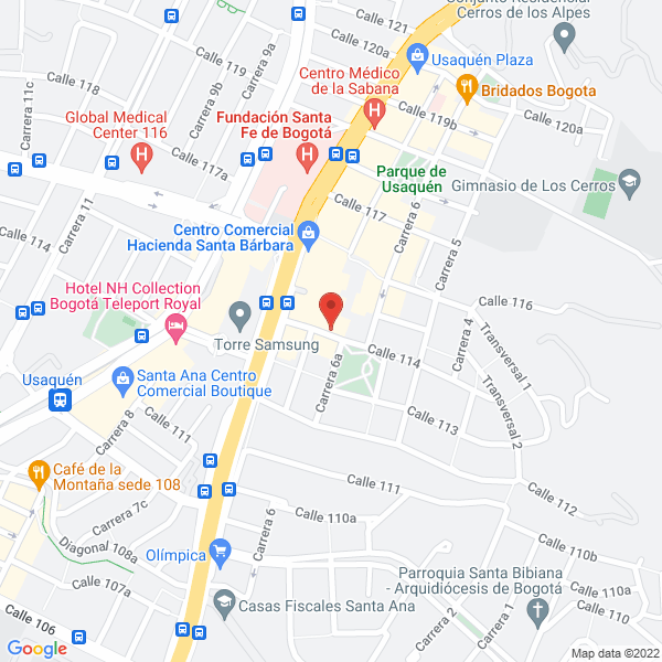 Map of Olioli Company S.A.S.