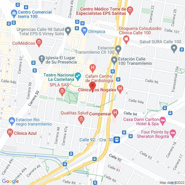 Map of Biopolish S.A.S.