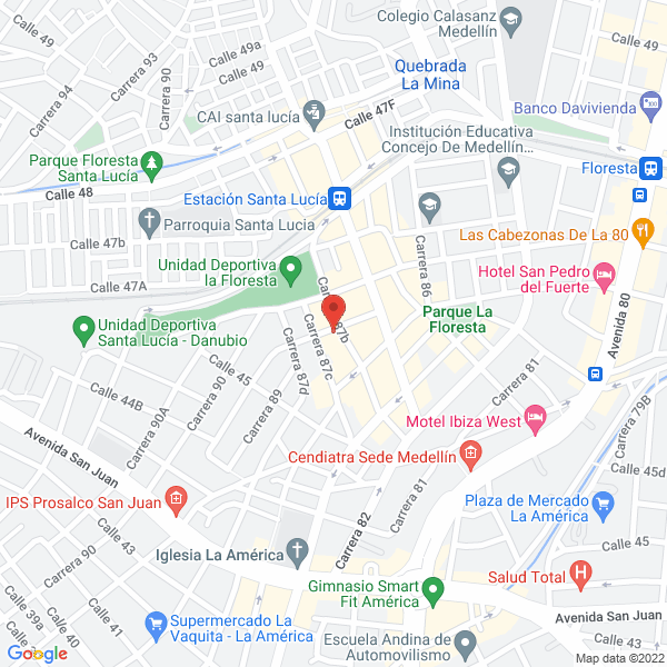 Map of Frío De Los Andes S.A.S