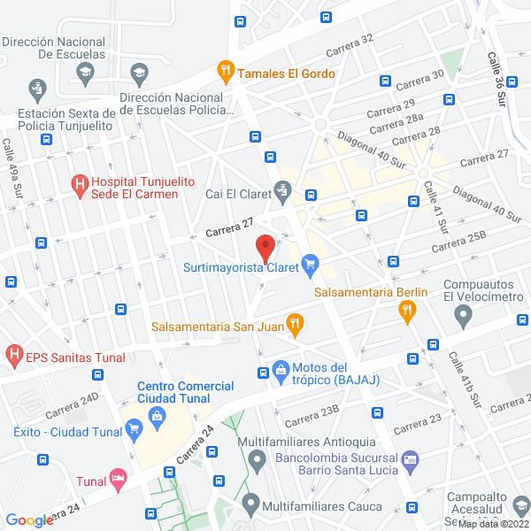 Map of B M W Segurity And Service Center Ltda.