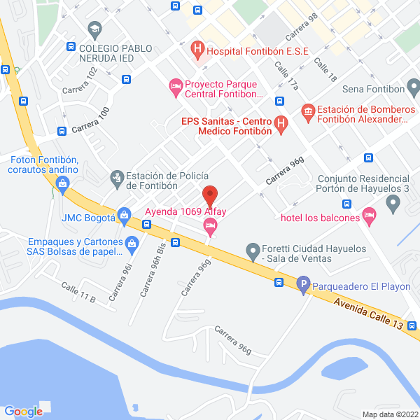 Map of Cmr Cranes & Services S.A.S.