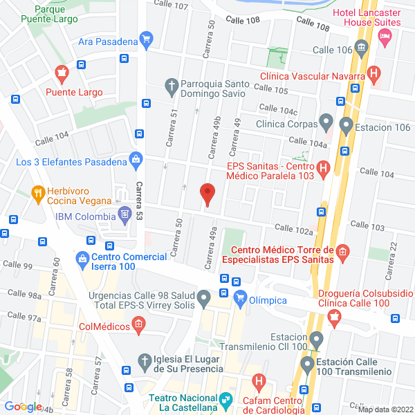Map of Rujamar S.A.S.