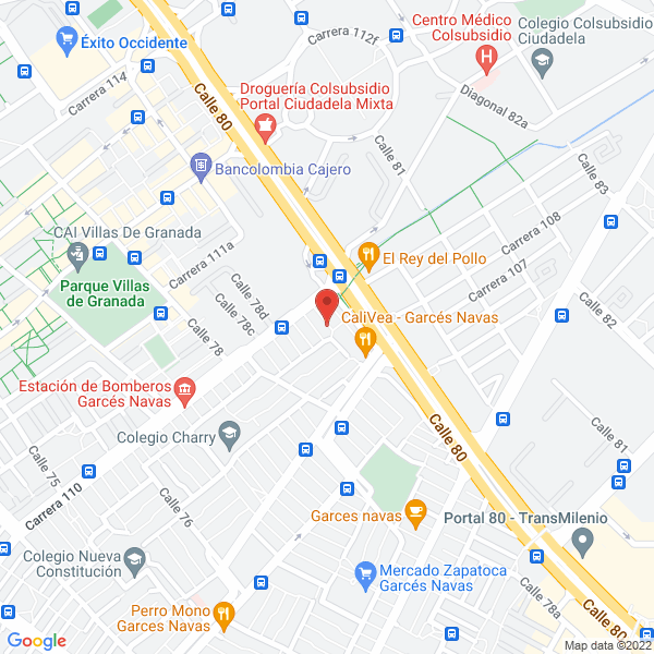 Map of Cibercam S.A.S.