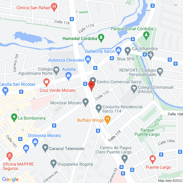 Map of Visionik S.A.S.