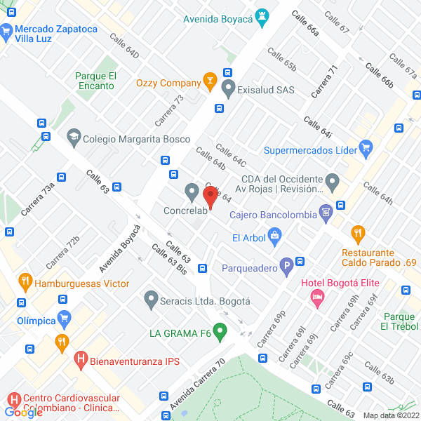 Map of M&N Soluciones Integrales Y Empresariales S.A.S.