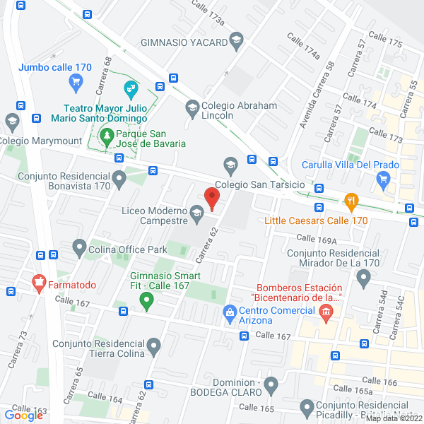 Map of Express & Delivery S.A.S.