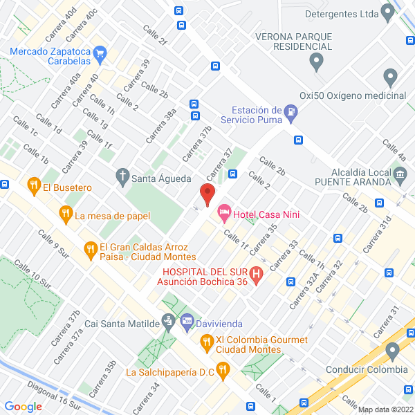 Map of Sevenvox S.A.S.