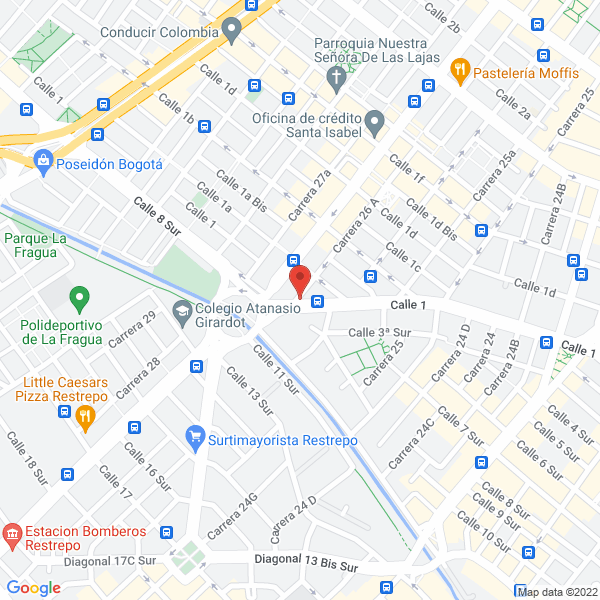 Map of Tiketour S.A.S.