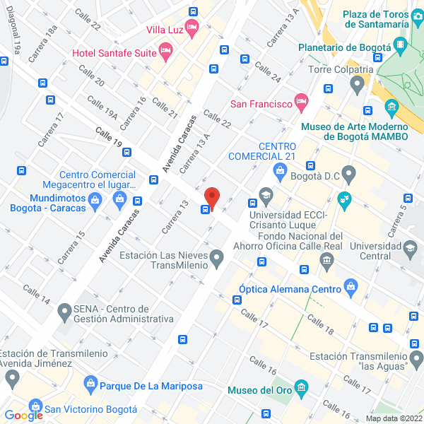 Map of Distribuidora Altavista S.A.S.
