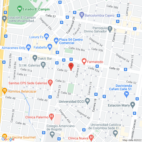 Map of Sensolife S.A.S.