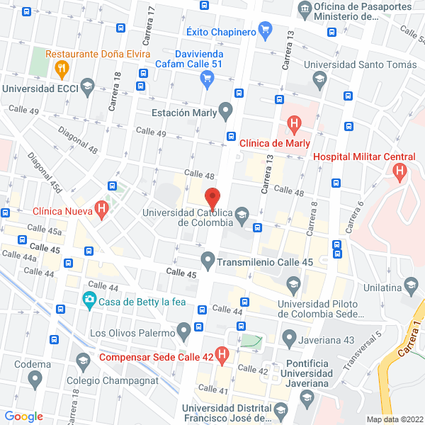 Map of Mk Holding S.A.S.
