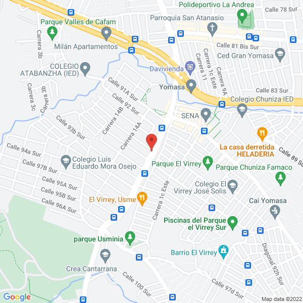 Map of Surtidora Cundinamarca S.A.S.
