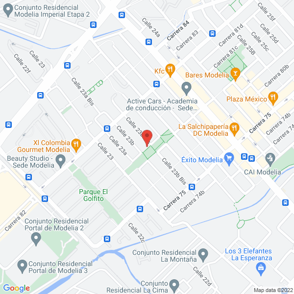 Map of Ingeniería En Tecnocomunicaciones Y Electricidad S.A.S.