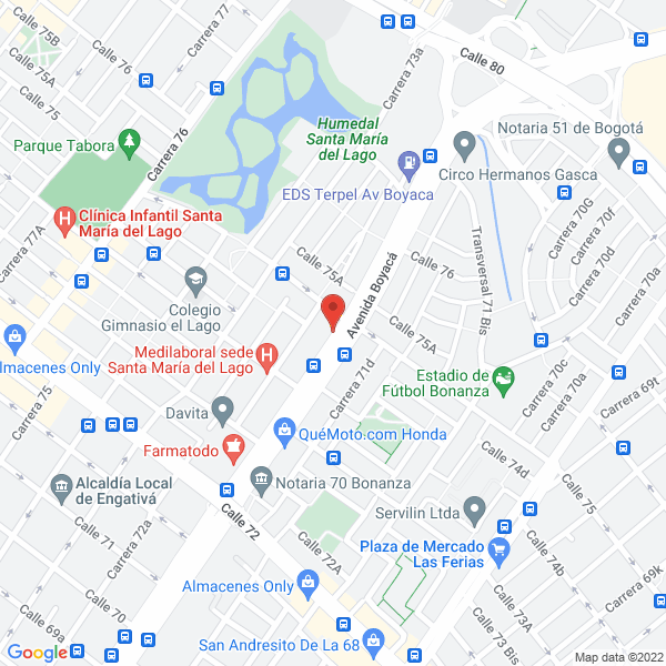 Map of Ceja Motos S.A.S.