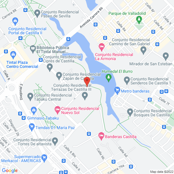 Map of Frutygourmet S.A.S.