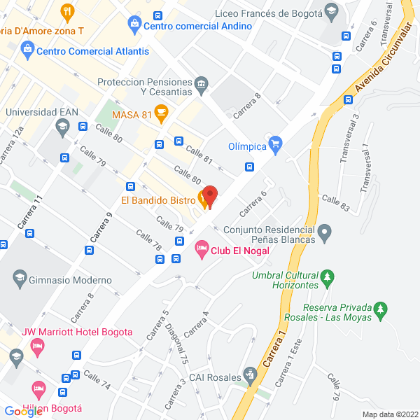 Map of Sueños Cumplidos S.A.S.