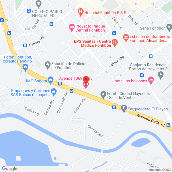 Map of Eurostock S.A.S.
