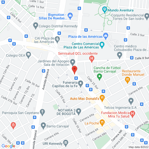 Map of Pirval Food S.A.S.