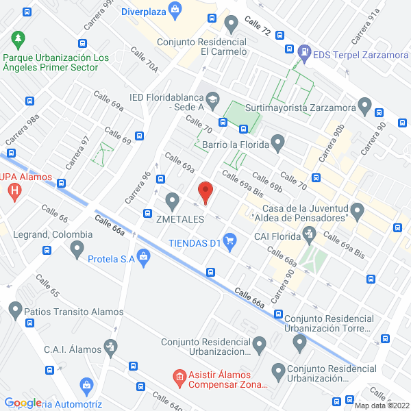 Map of Focus 32 S.A.S.
