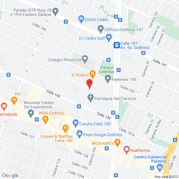 Map of Luz Karime Reveiz S.A.S.